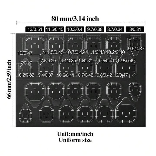 UV CURE STICKY TABS (1 sheet)