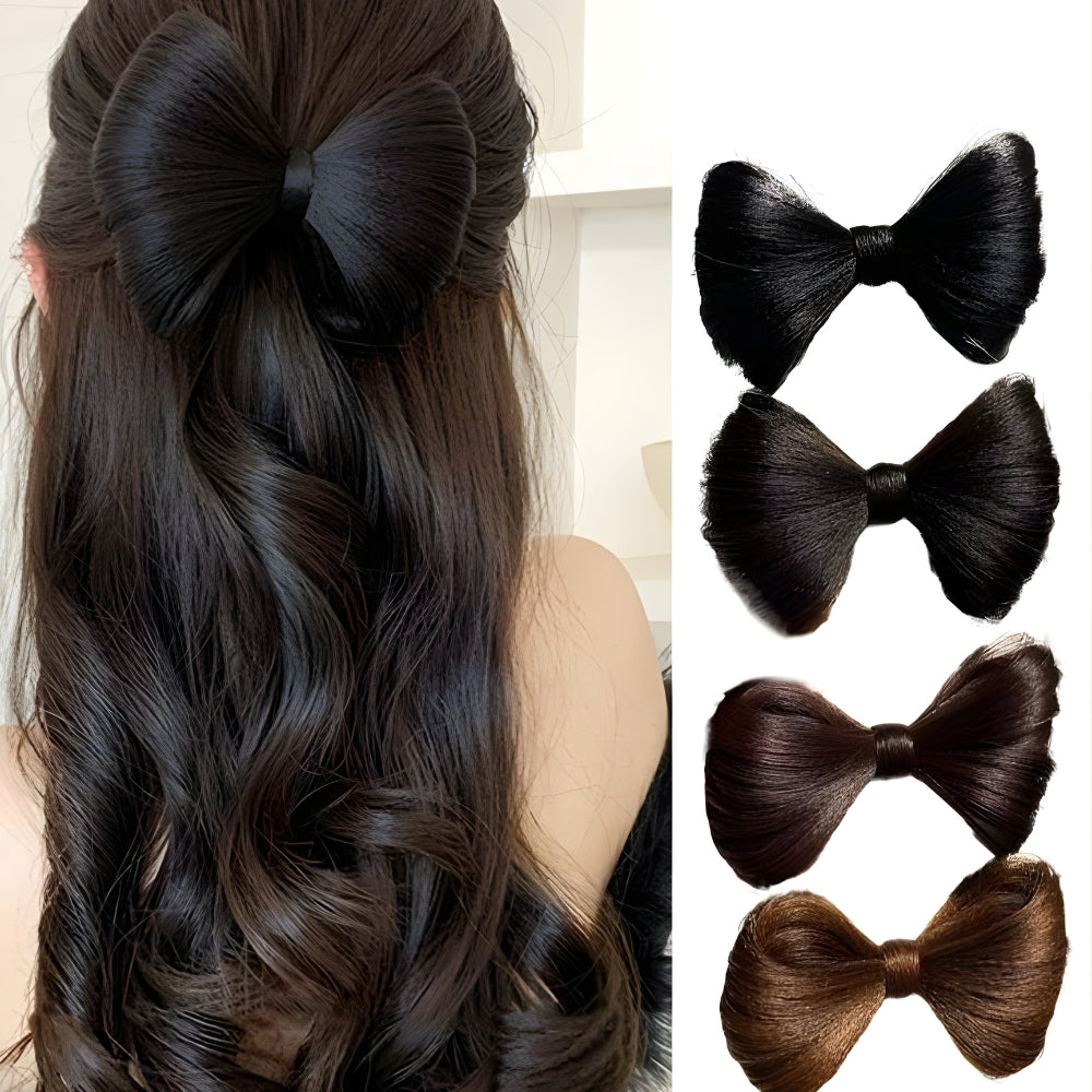Synthetic Hair Bow